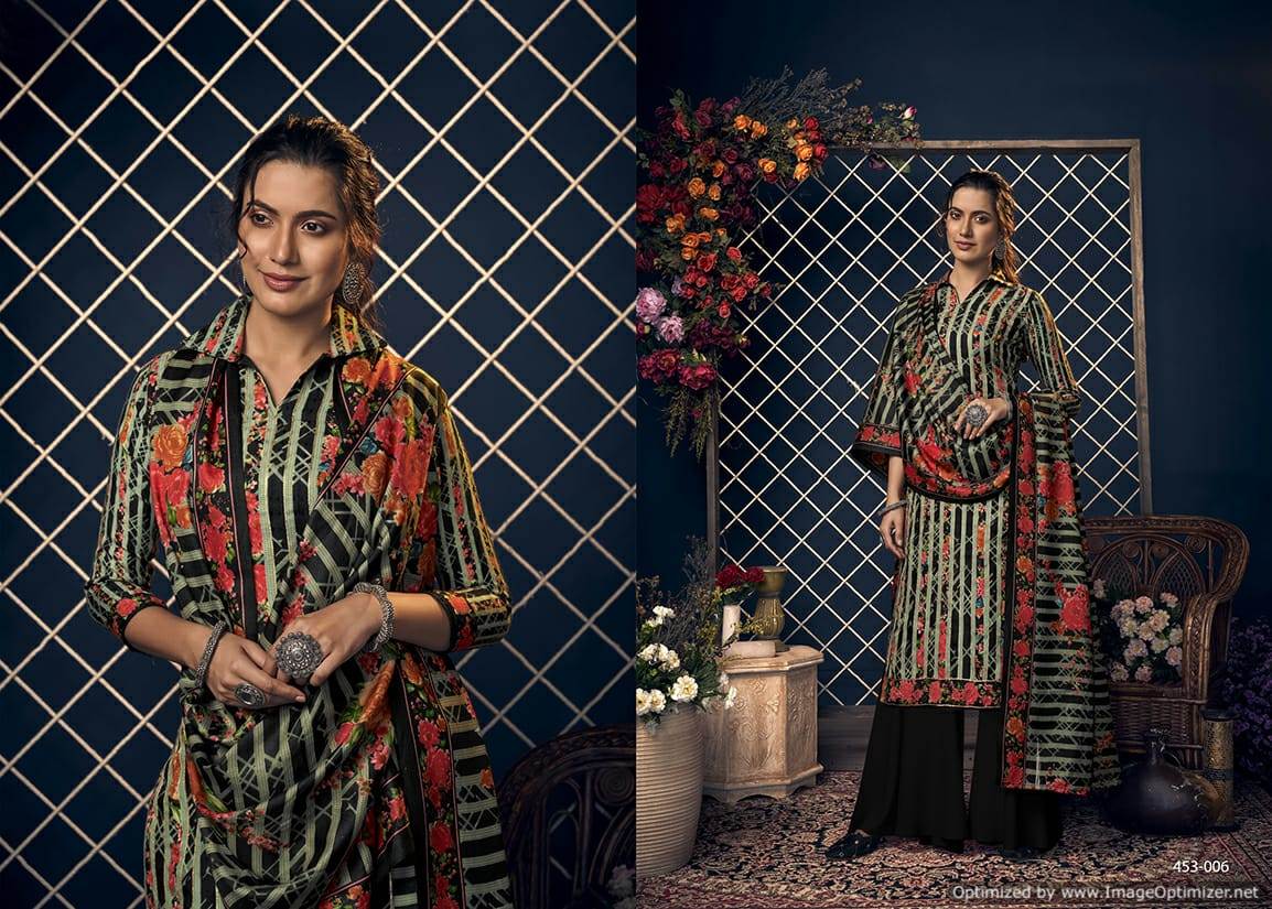Belliza Kashmiriyat  Pure Pashmina Digital Print Dress Material Catalog