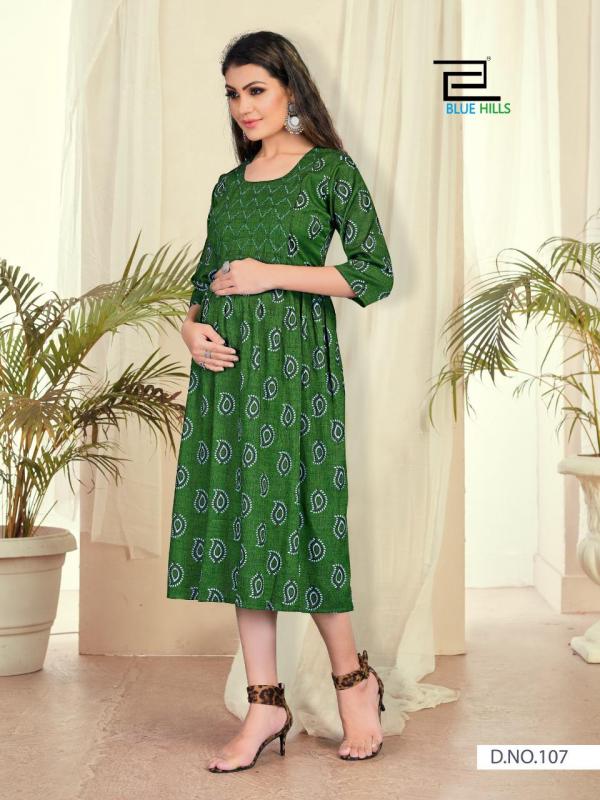 Blue Hills Good News Vol 6 Rayon Fancy Feeding Kurti Catalog