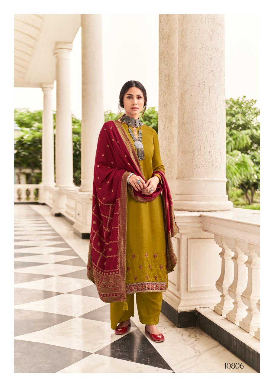Deepsy Monalisa Vol  6 Nahya Silk Embroidery Salwar Suits Catalog