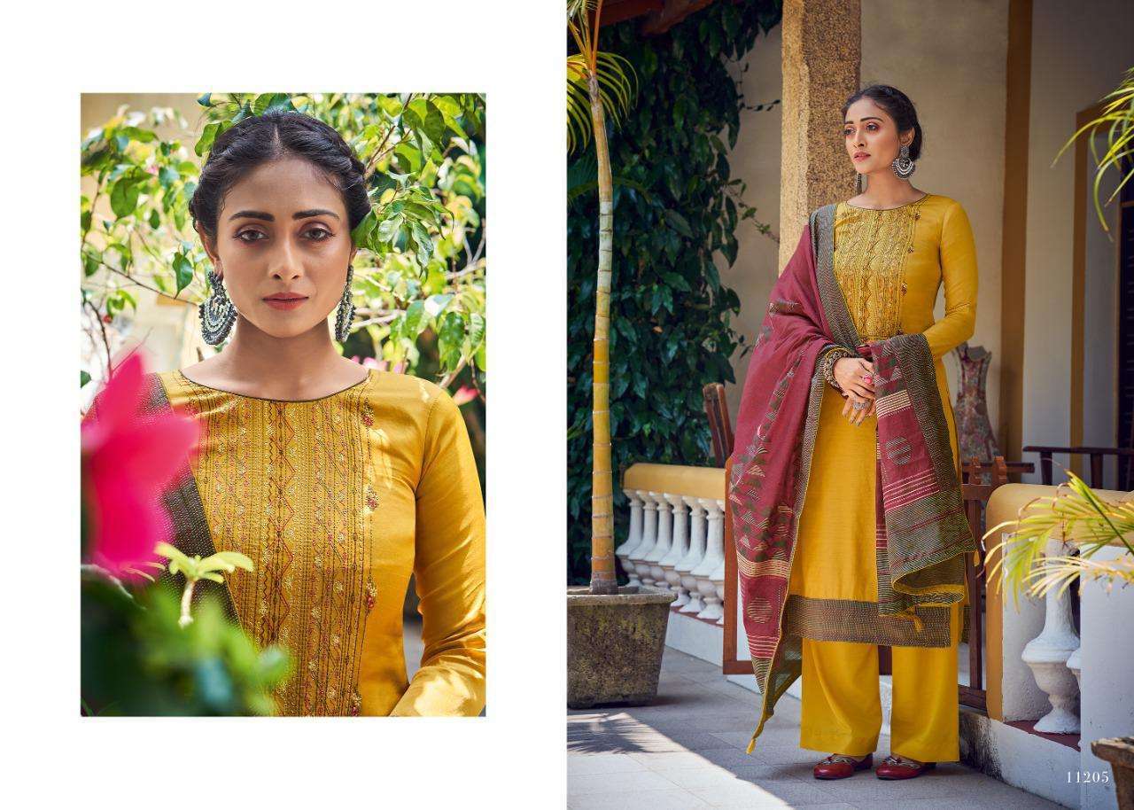 Deepsy  Kaantha Vol 2 Tussar Silk With Embroidery Work Salwar Suits Catalog