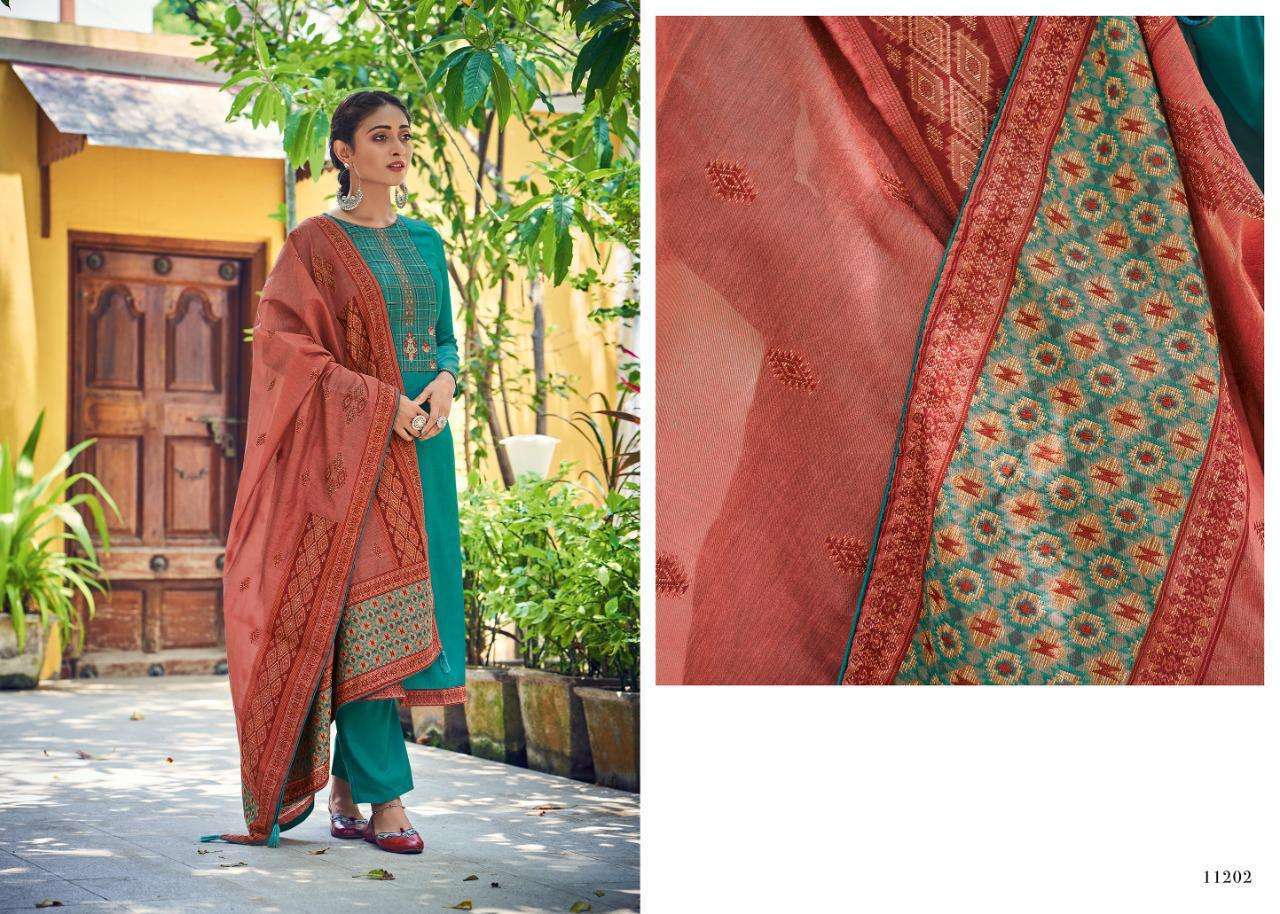 Deepsy  Kaantha Vol 2 Tussar Silk With Embroidery Work Salwar Suits Catalog