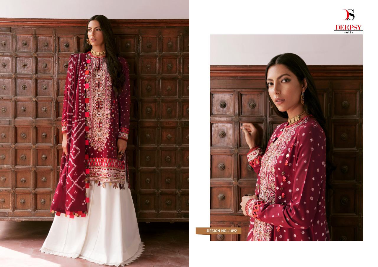 Deepsy Zaha Festive Wear Pakistani Salwar Kameez Catalog