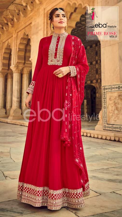 Eba Prime Rose Vol 2 Exclusive Georgette Wear Wedding Salwar Kameez Catalog