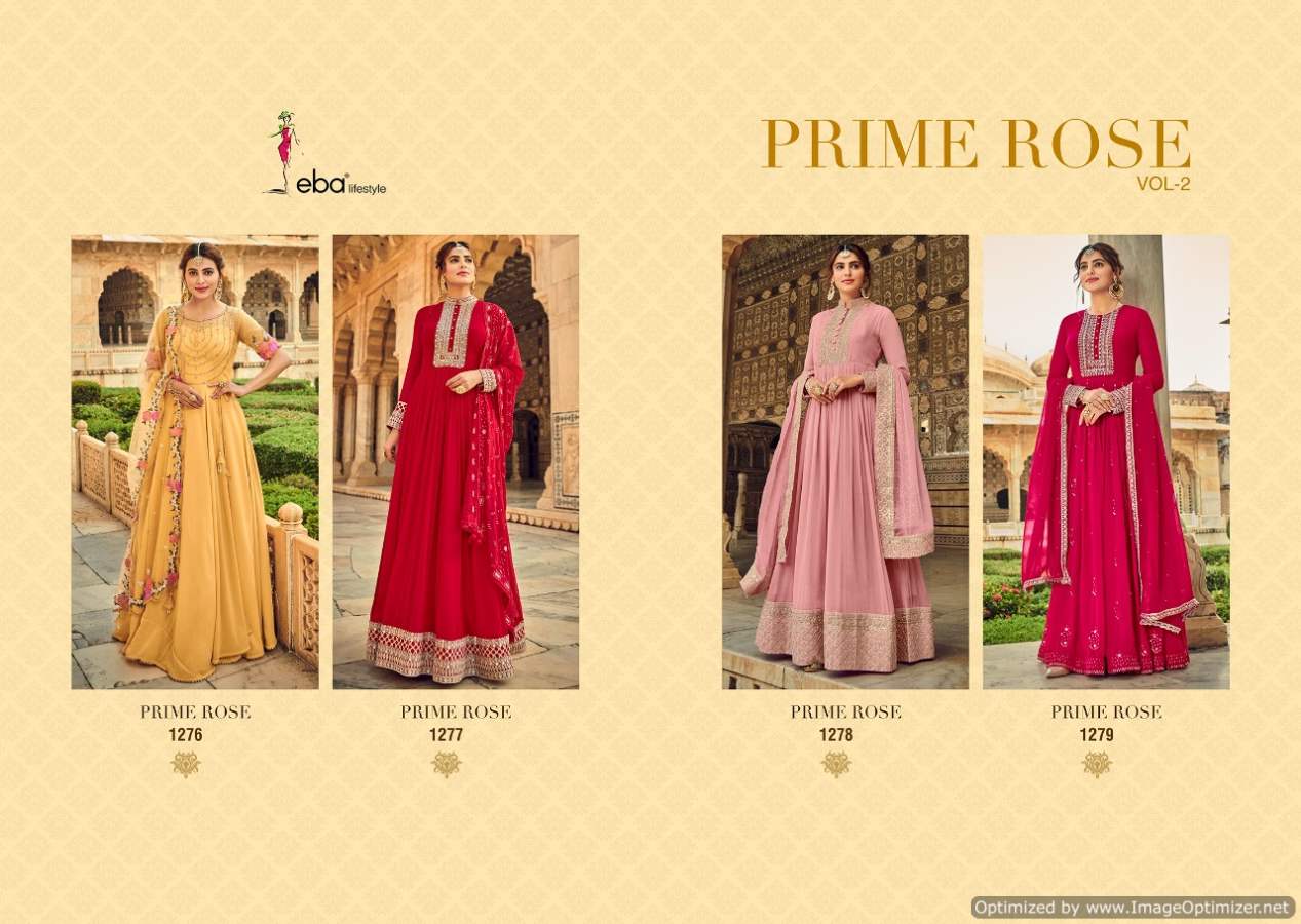 Eba Prime Rose Vol 2 Exclusive Georgette Wear Wedding Salwar Kameez Catalog