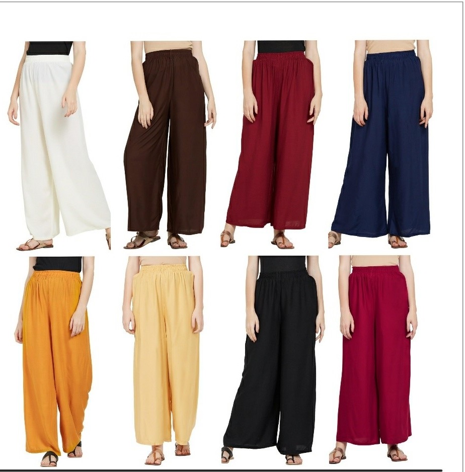 Fc  Plazzo-colors  Heavy Rayon  Palazzo  Buy Palazzo Pants Online At Best Prices In India