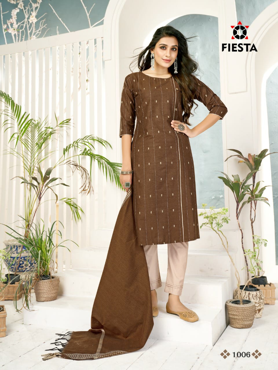 Fiesta Naveli Viscose Designer Ready-made Kurtis Catalog