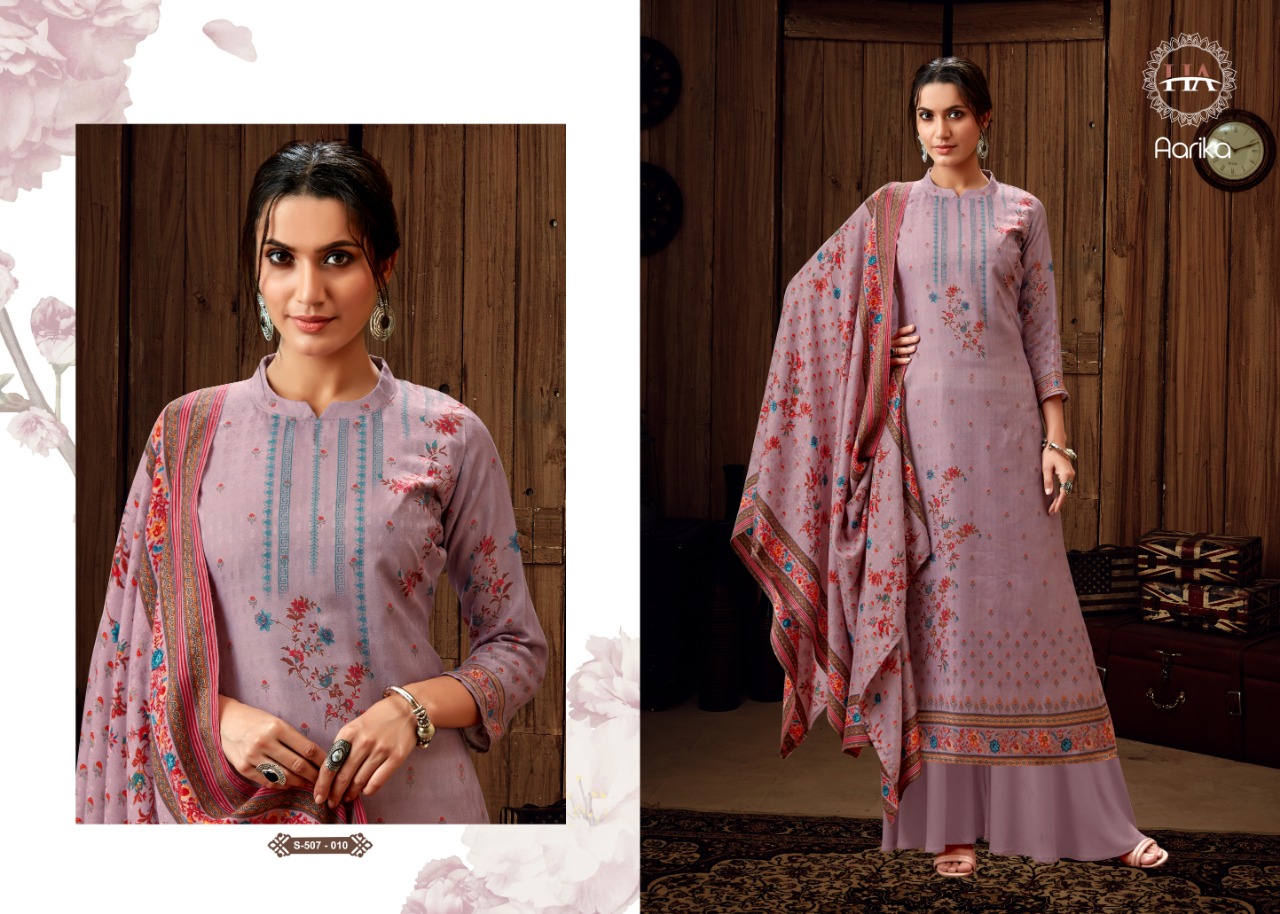 Harshit  Aarika  Designer Dress Material Catalog