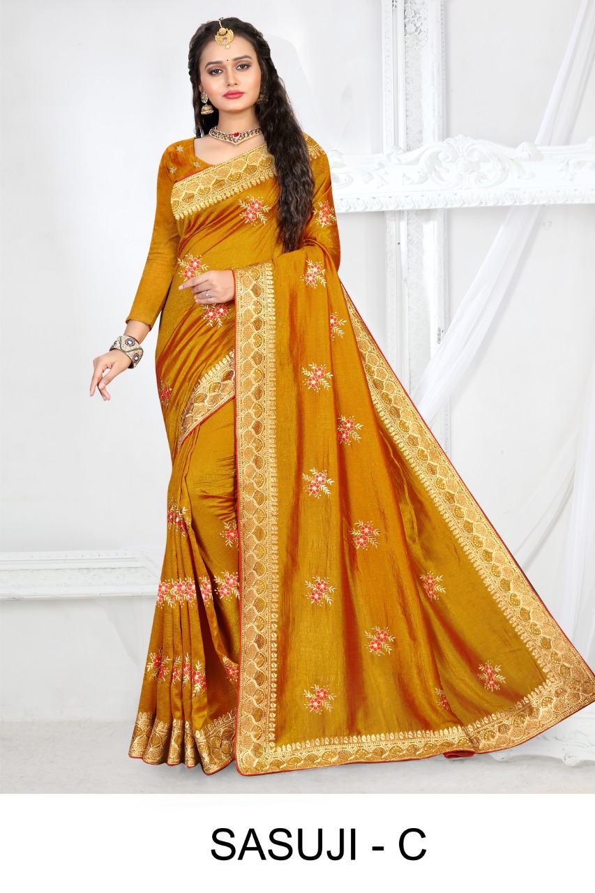 Ranjna Sasuji Fastive Wear Designer Saree Collection
