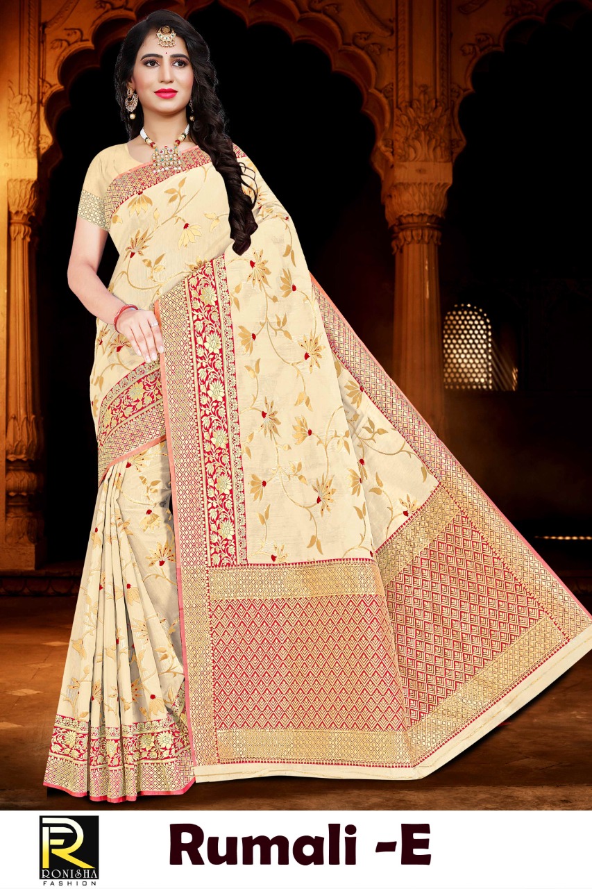 Ranjna Rumali Soft Cotton Formal Wear Saree Collection