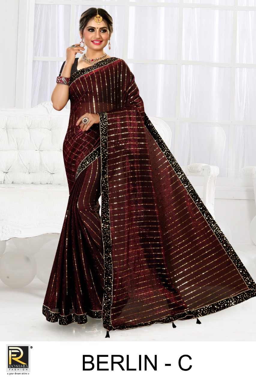Ranjna Berlin Bollywood Style Designer Saree Collection