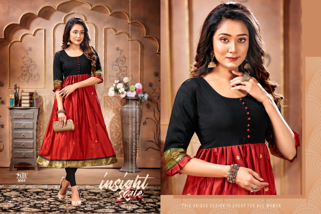 Premnath Pattu Designer Regular Wear Fancy Kurti