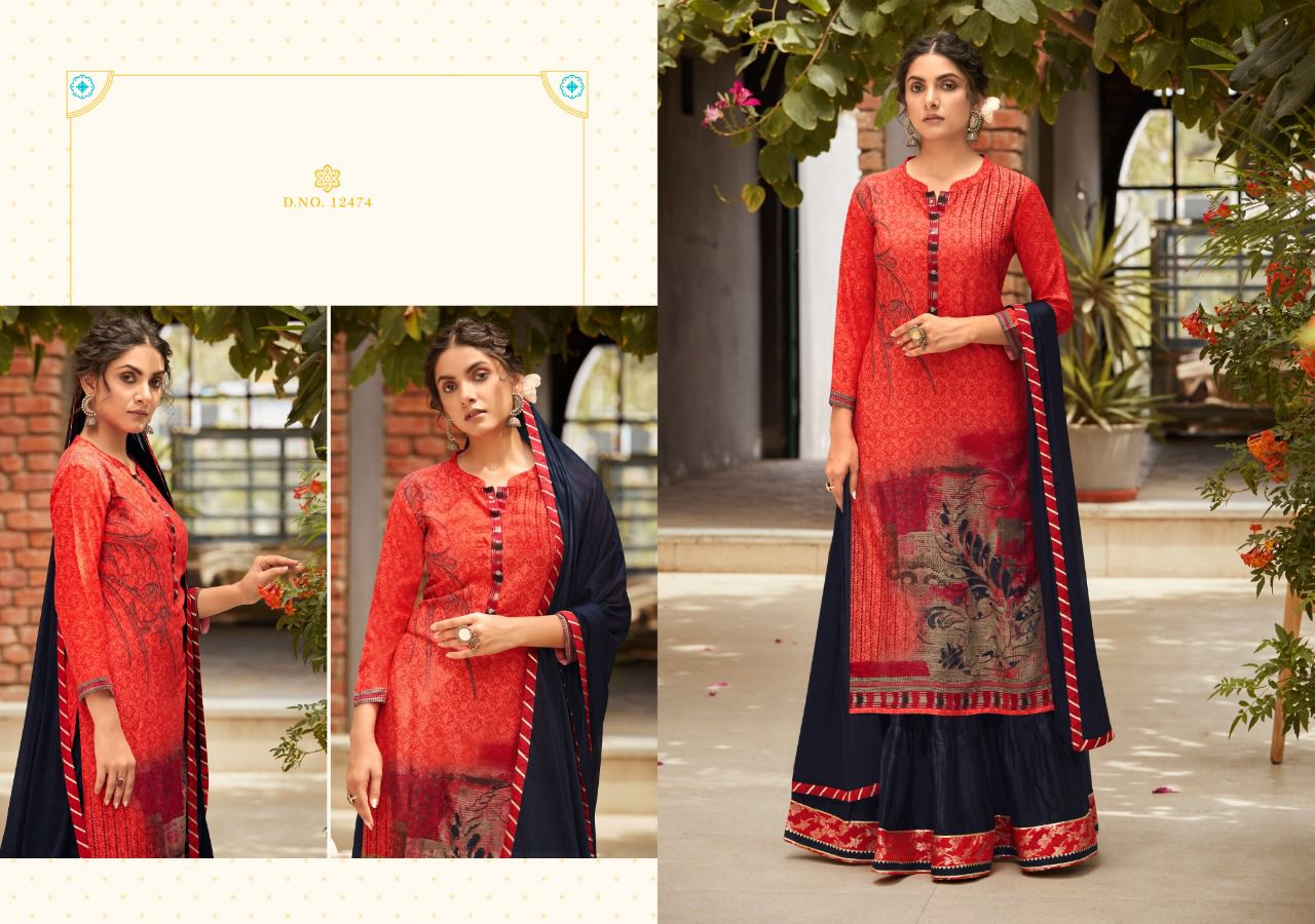 Kalaroop Venue Vol  4 Pure Digital Printed Ready Made Catalog