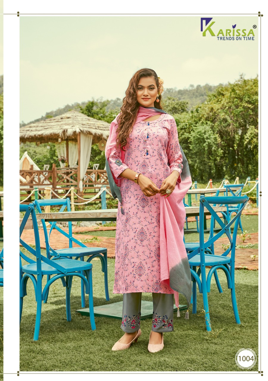 Karissa Bravia Designer Viscose Party Wear Readymade  Kurti Catalog