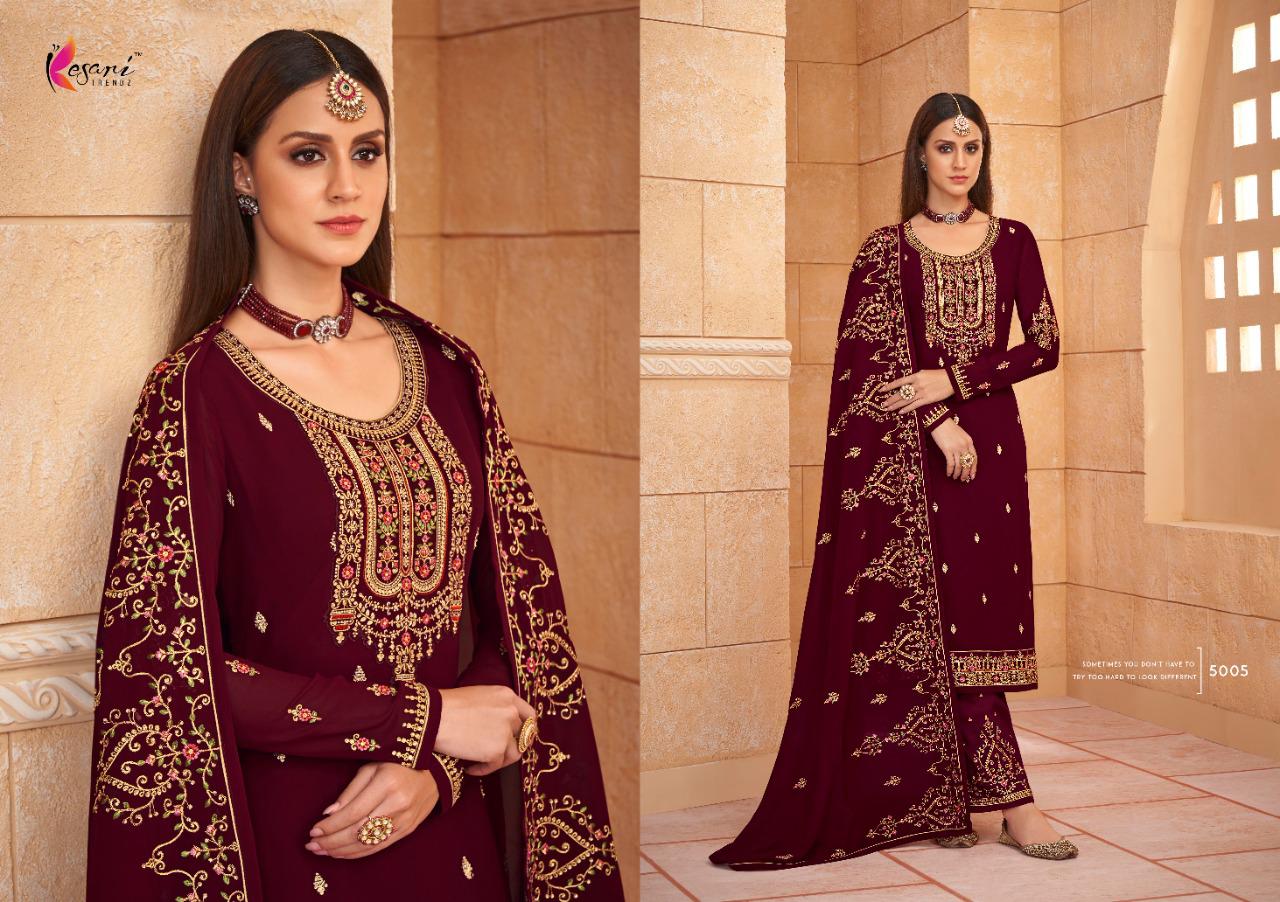 Kesari Hayat Vol  1 Festive Wear Embroidery Salwar Kameez Catalog