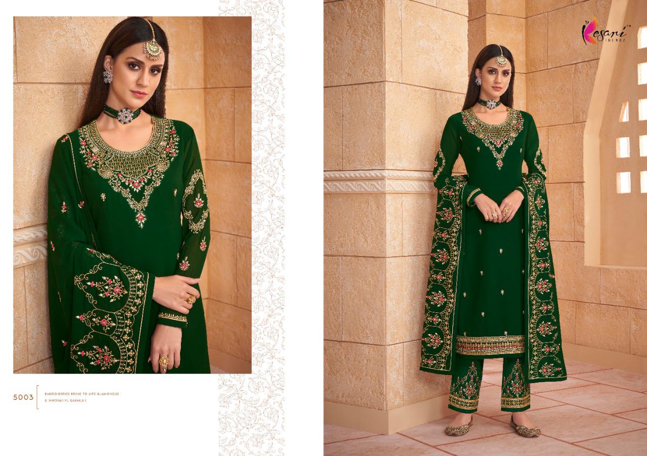 Kesari Hayat Vol  1 Festive Wear Embroidery Salwar Kameez Catalog