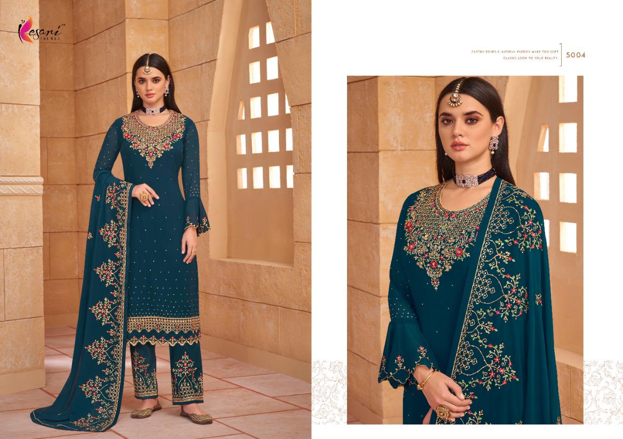 Kesari Hayat Vol  1 Festive Wear Embroidery Salwar Kameez Catalog