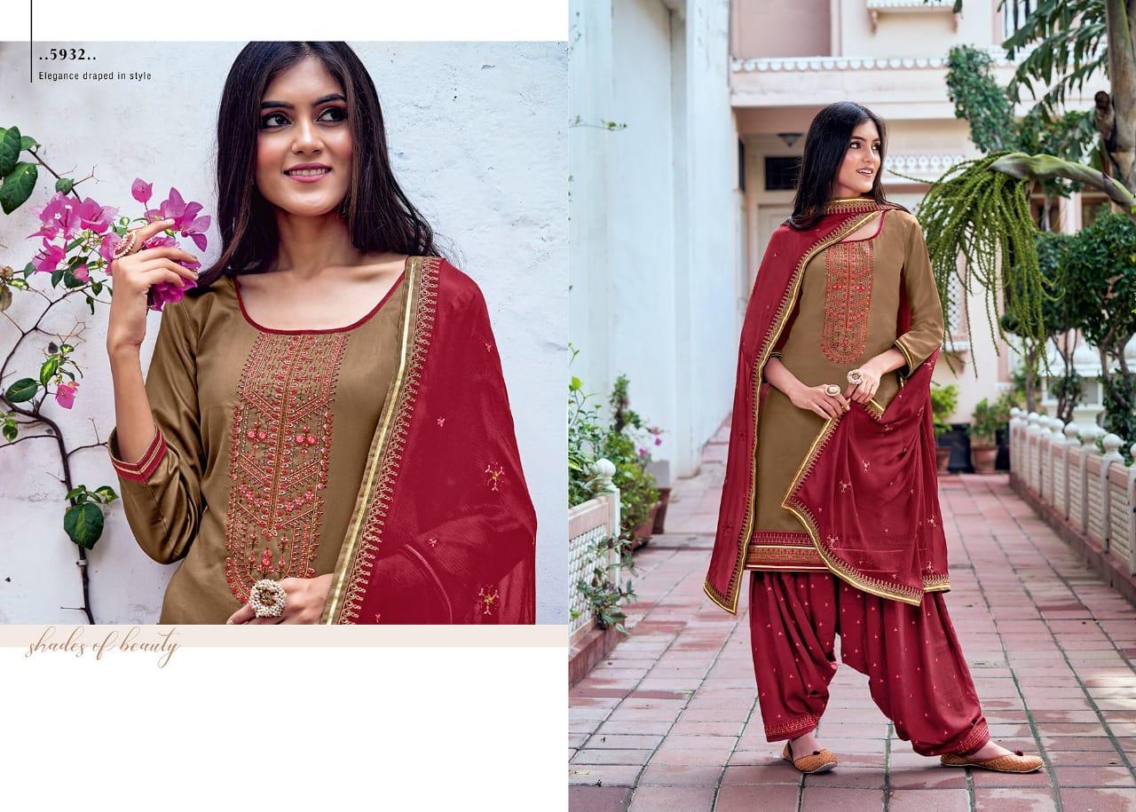 Kessi Patiyala House  Vol 85 Jam Silk Designer Dress Material Catalog