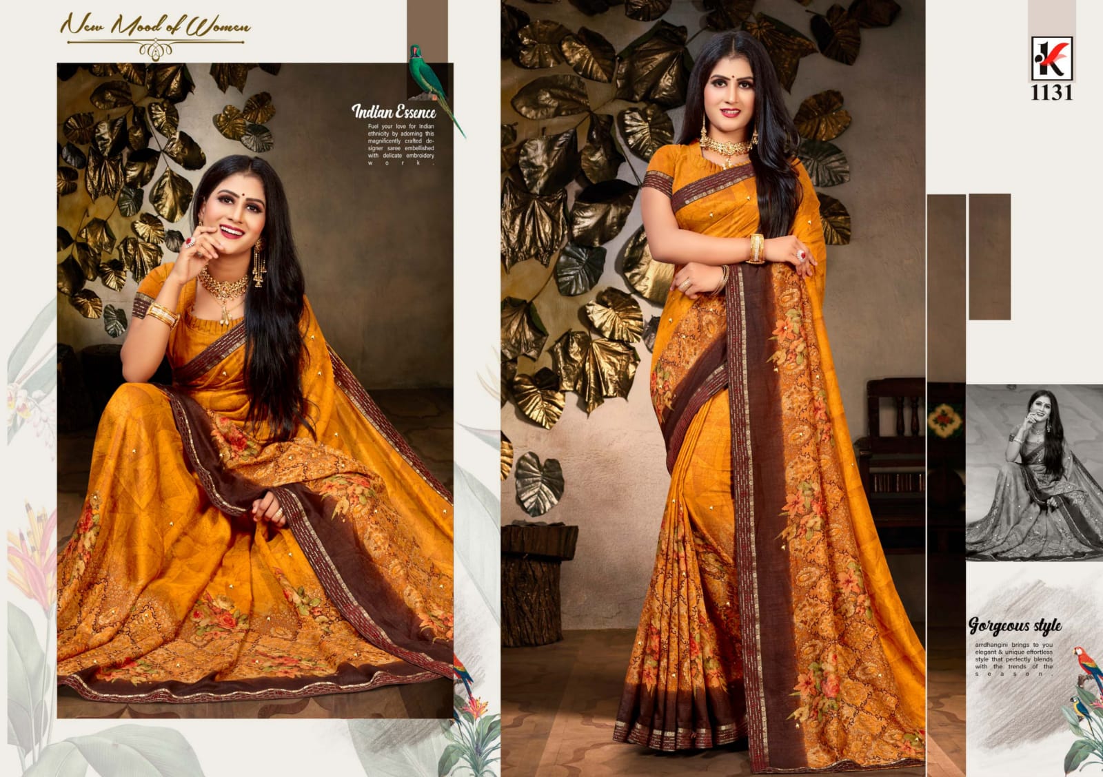 Kodas Anokhi Vol  1 Designer Printed Casual Wear Saree Catalog