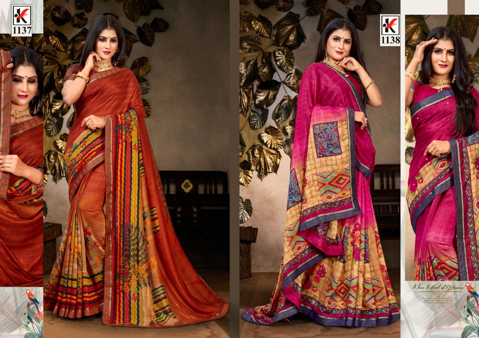 Kodas Anokhi Vol  1 Designer Printed Casual Wear Saree Catalog