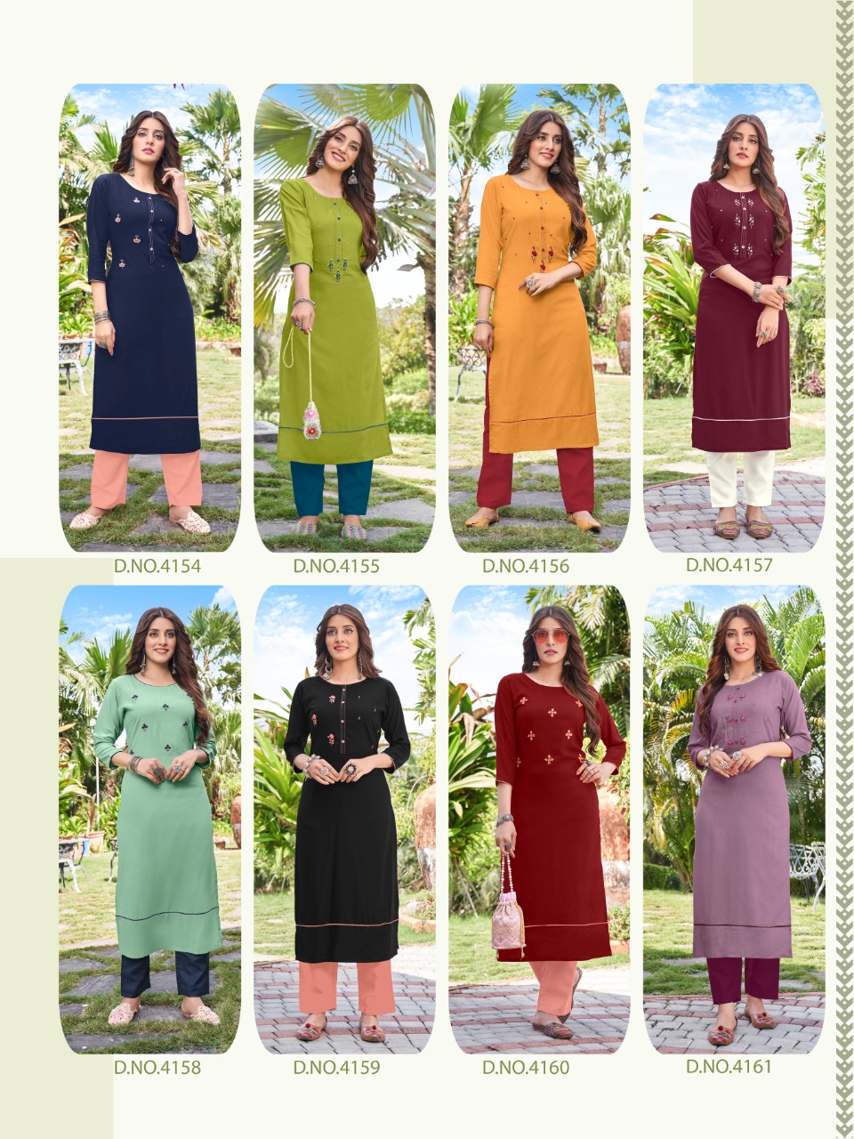 Lilly Diva Rayon Fancy Kurti Catalog