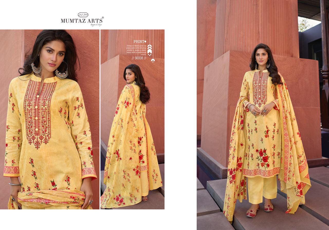 Mumtaz  Arts Parineeta Edition Digital Printed Dress Material Catalog