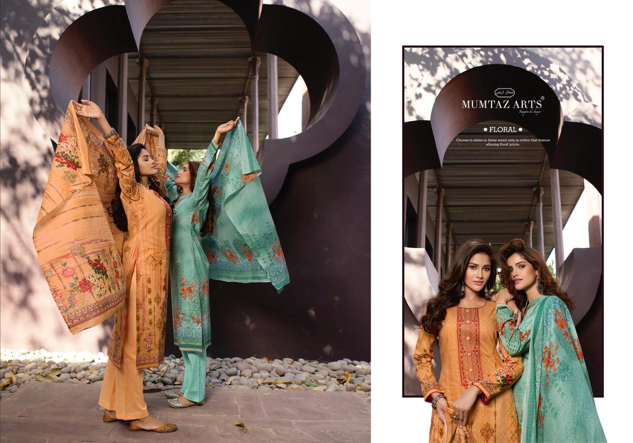 Mumtaz  Arts Parineeta Edition Digital Printed Dress Material Catalog
