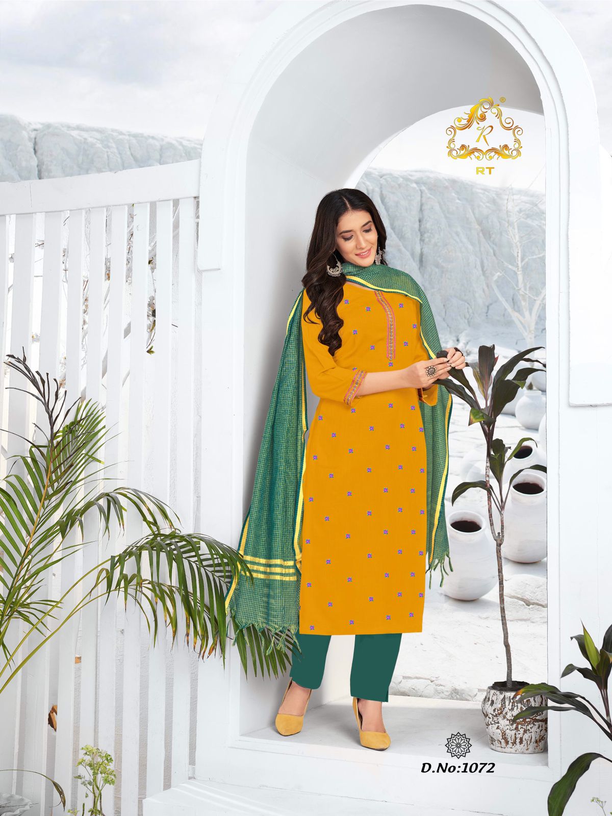Nari Vol-12 Rijya Trends Kurti With Dupatta