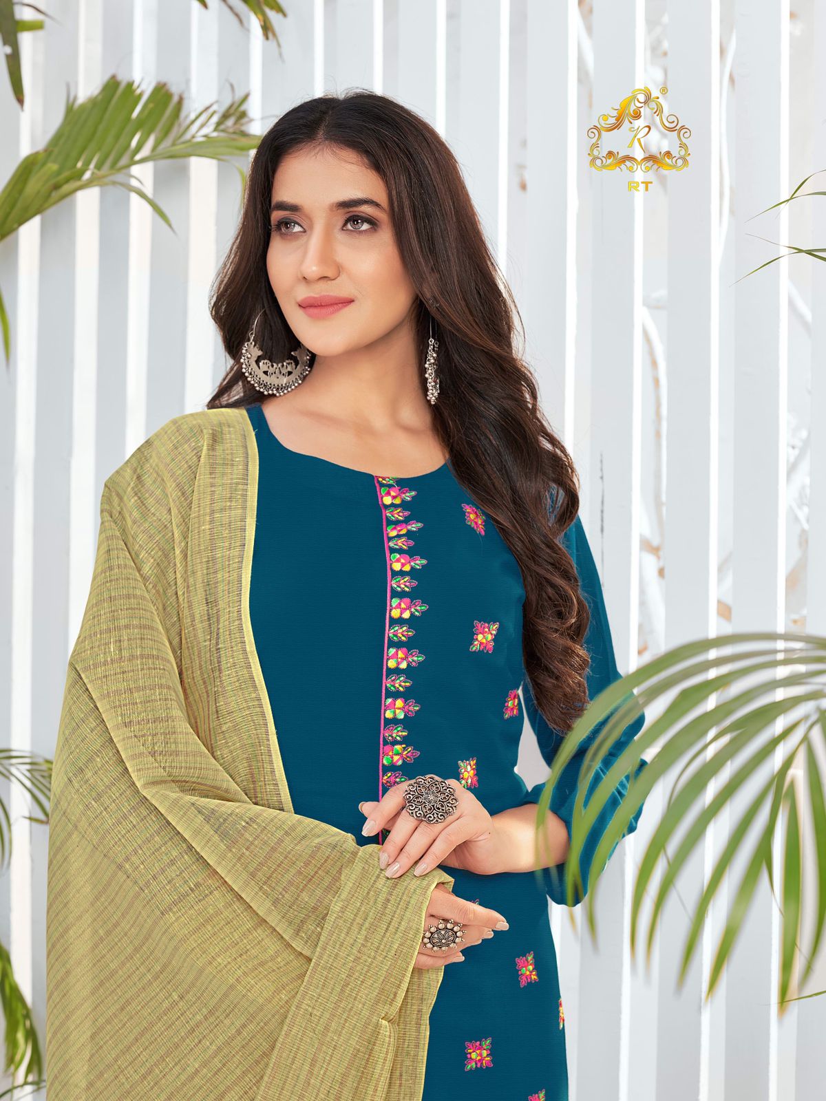Nari Vol-12 Rijya Trends Kurti With Dupatta