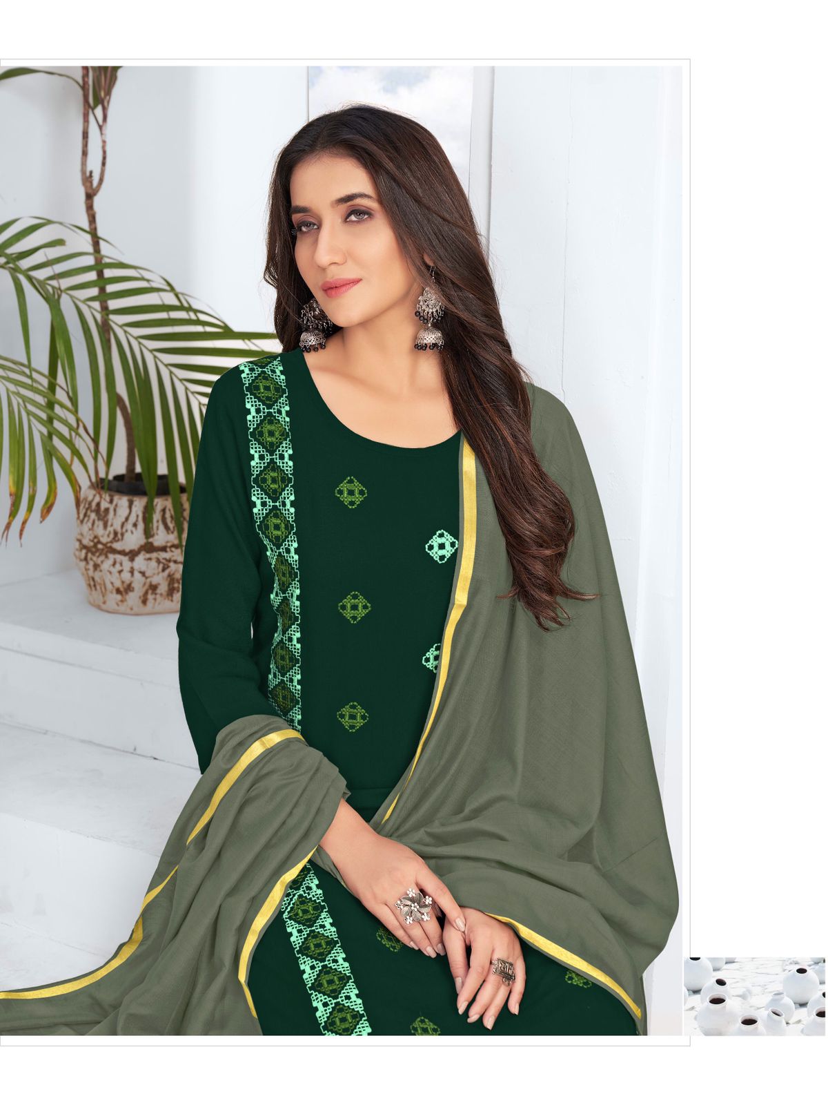 Nari Vol-12 Rijya Trends Kurti With Dupatta