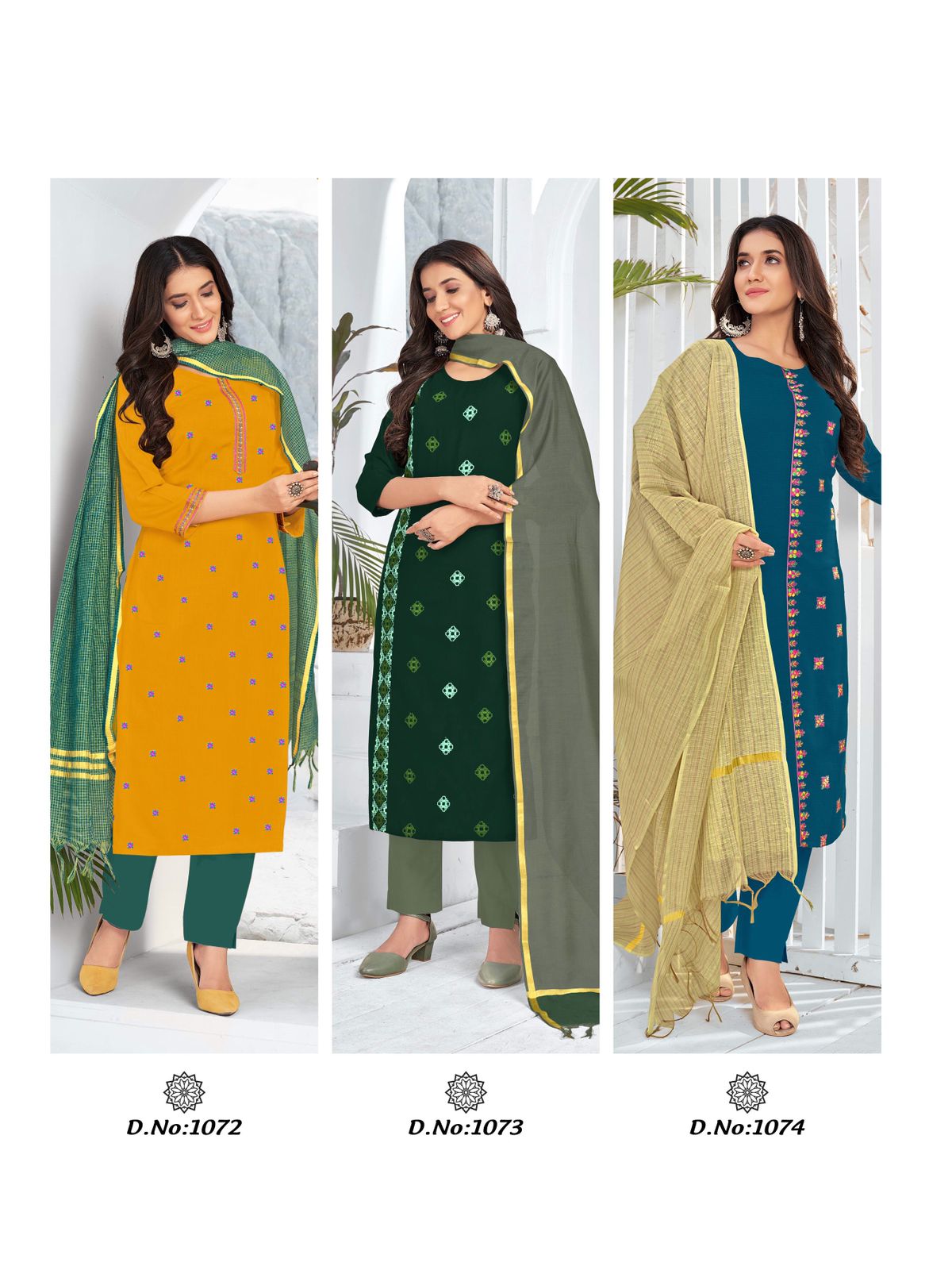 Nari Vol-12 Rijya Trends Kurti With Dupatta