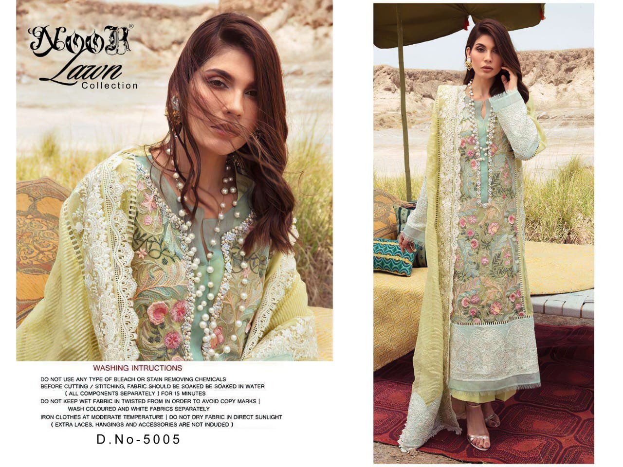 Noor Crimson Lawn Collection Designer Cotton Embroidery Pakistani Suits Catalog