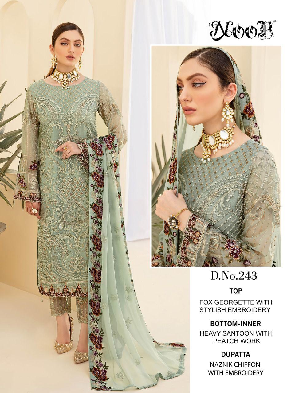 Noor Minhal Vol 2 Heavy Embroidery Pakistani Salwar Suits Collection