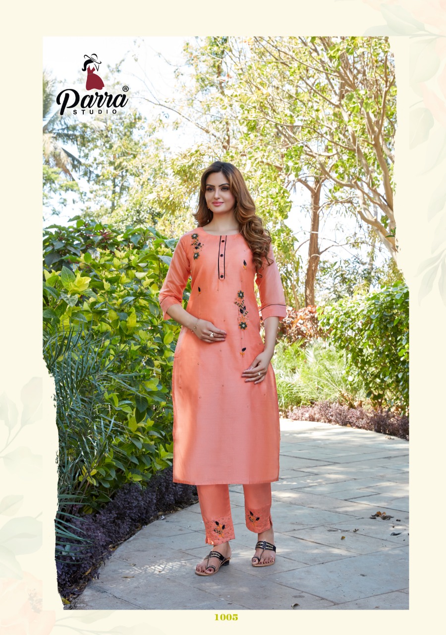 Parra Studio  Albela  Vol 1 Designer Chanderi Kurti With Bottom  Catalog