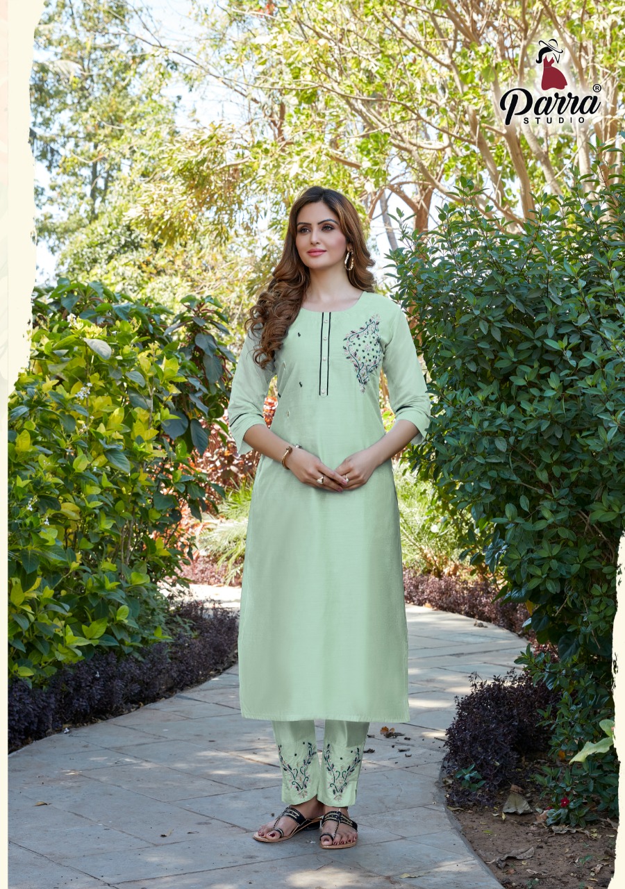 Parra Studio  Albela  Vol 1 Designer Chanderi Kurti With Bottom  Catalog
