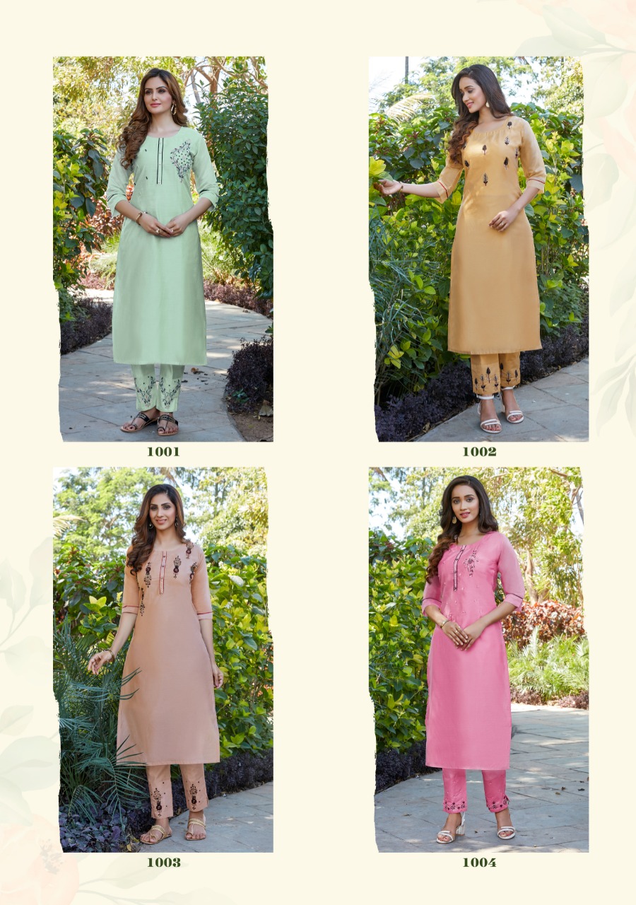 Parra Studio  Albela  Vol 1 Designer Chanderi Kurti With Bottom  Catalog
