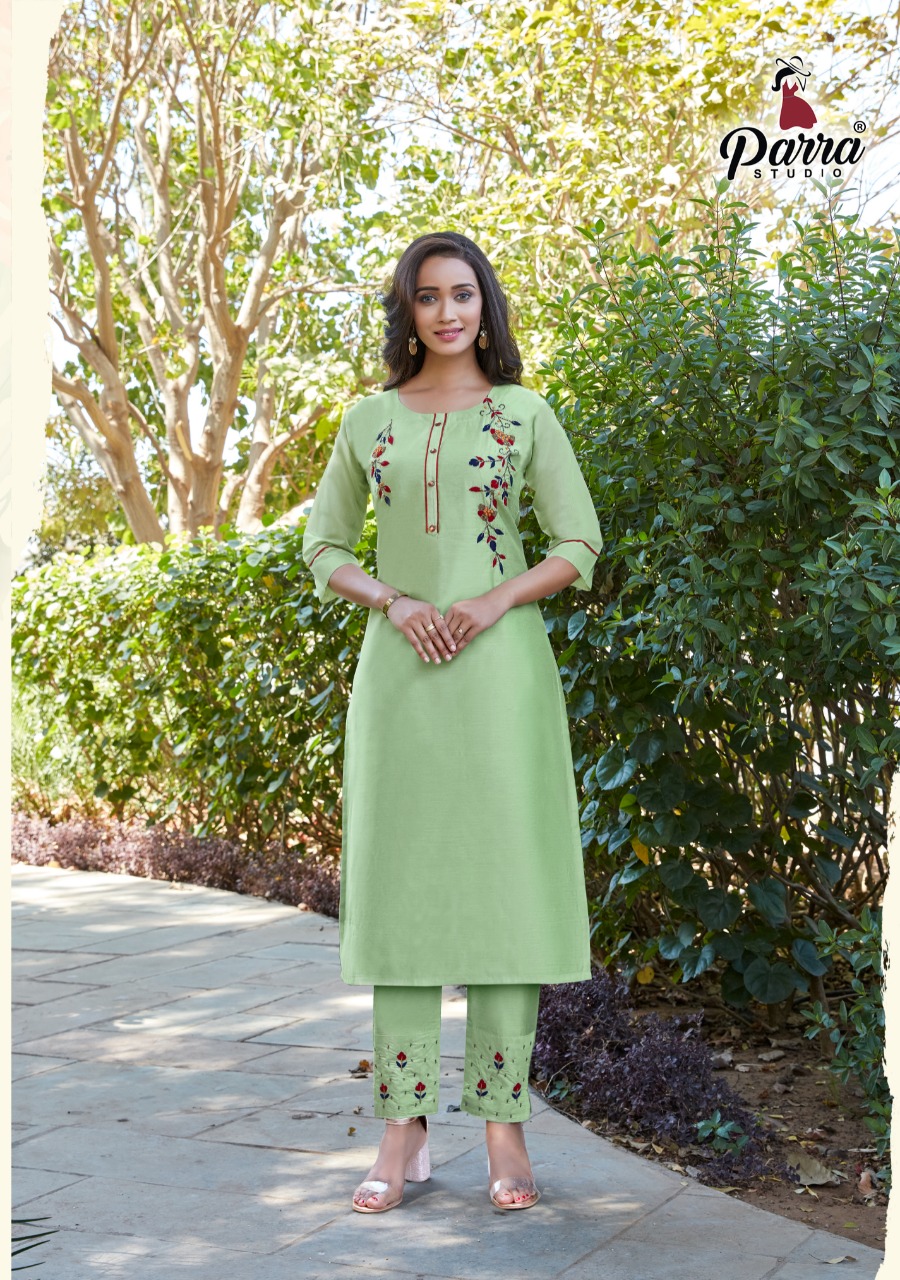Parra Studio  Albela  Vol 1 Designer Chanderi Kurti With Bottom  Catalog