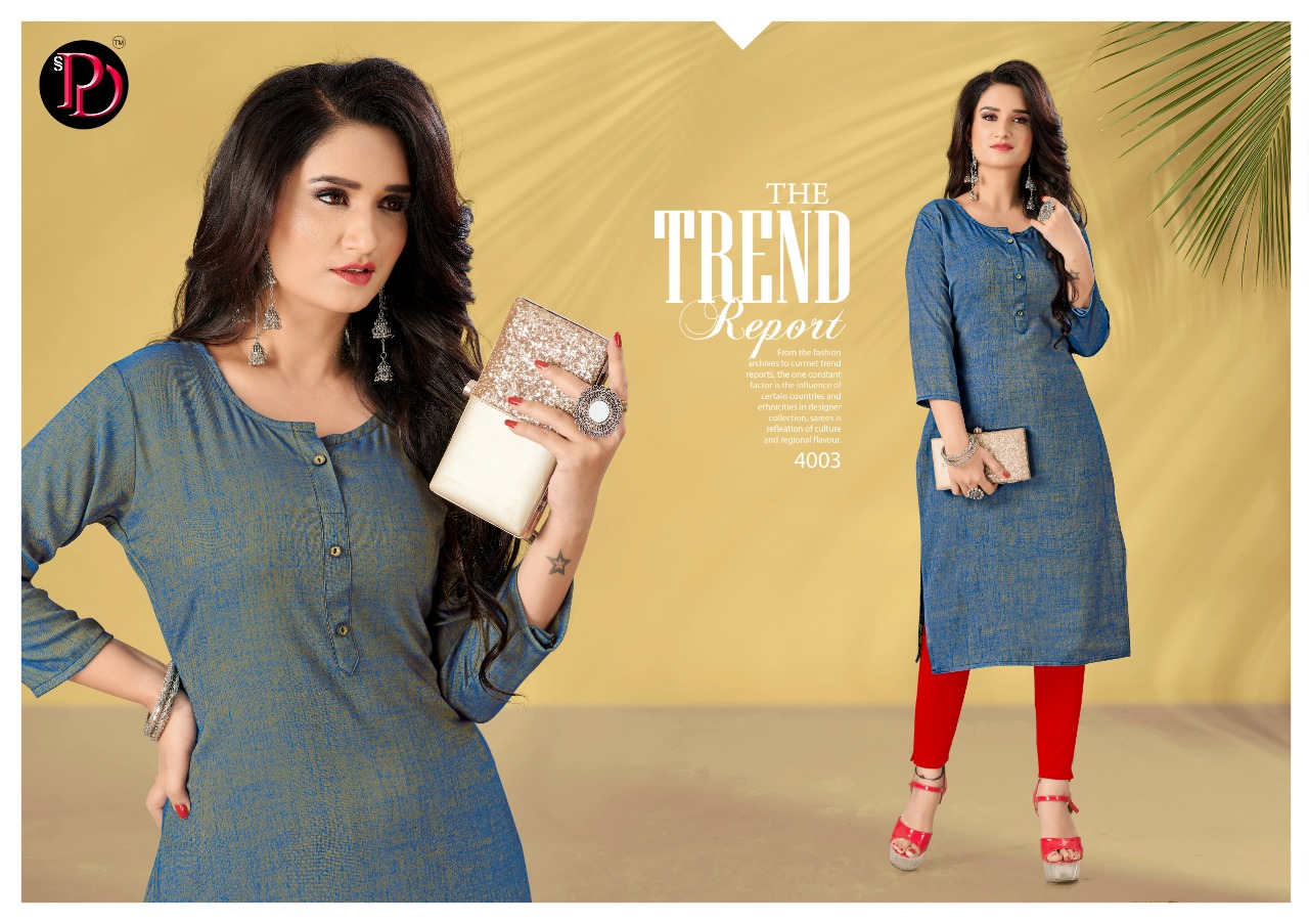 Poorvi Cindrella Vol 4 Rayon Fancy Kurtis Catalog