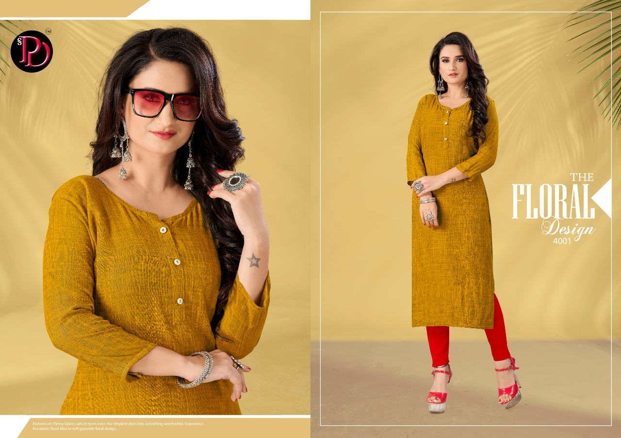 Poorvi Cindrella Vol 4 Rayon Fancy Kurtis Catalog