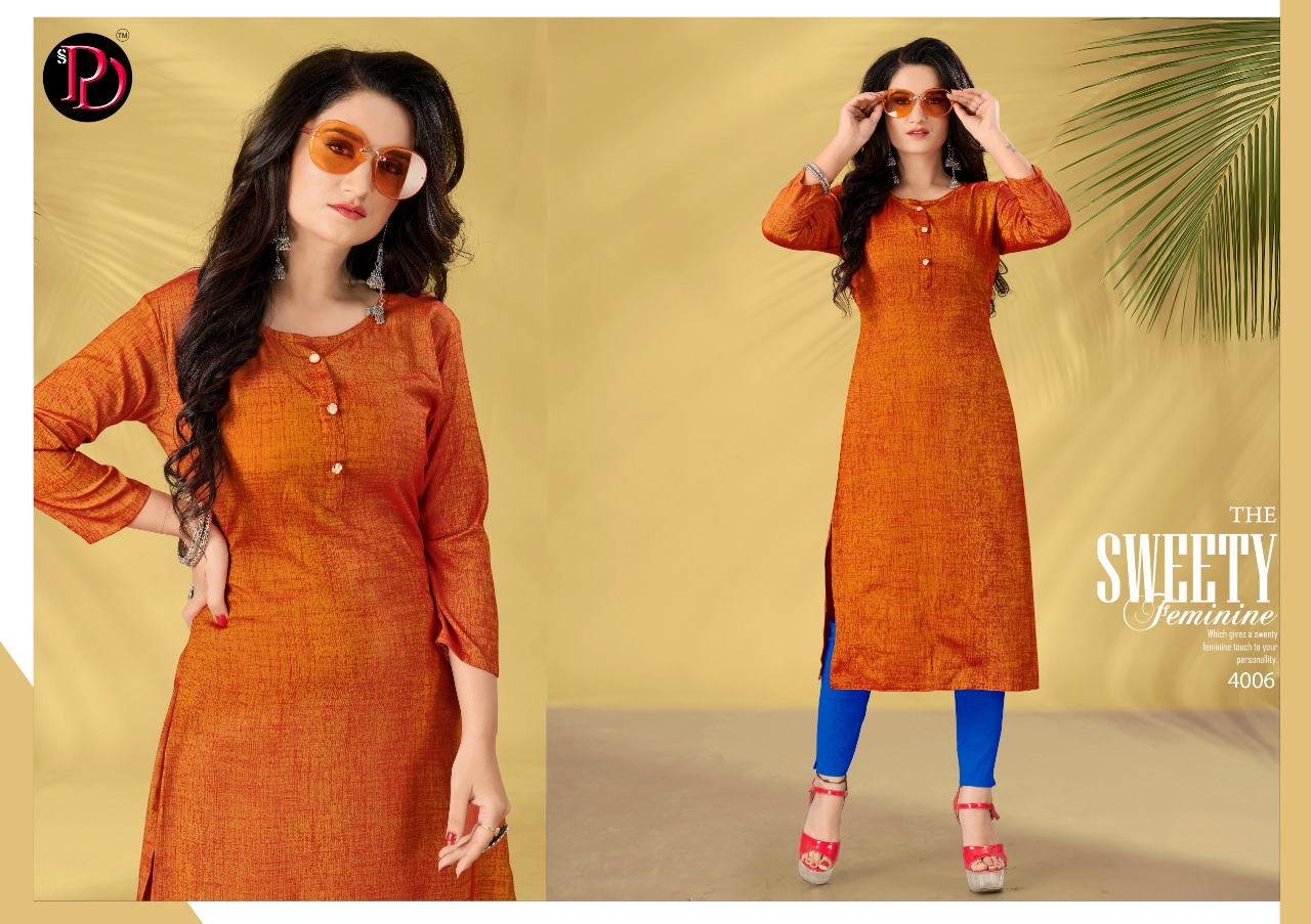 Poorvi Cindrella Vol 4 Rayon Fancy Kurtis Catalog