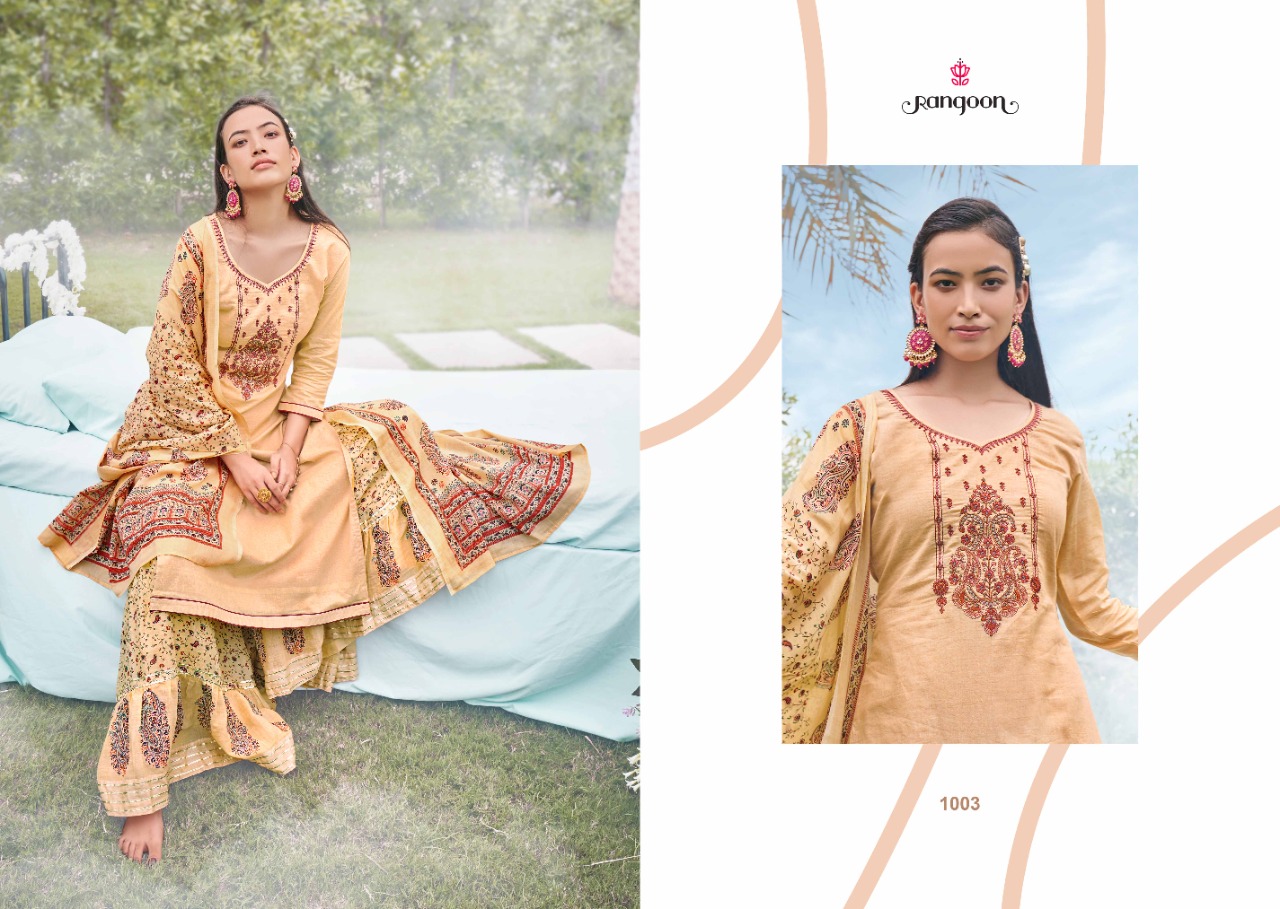 Rangoon Rashiya Designer Cotton Ready-made  Collection