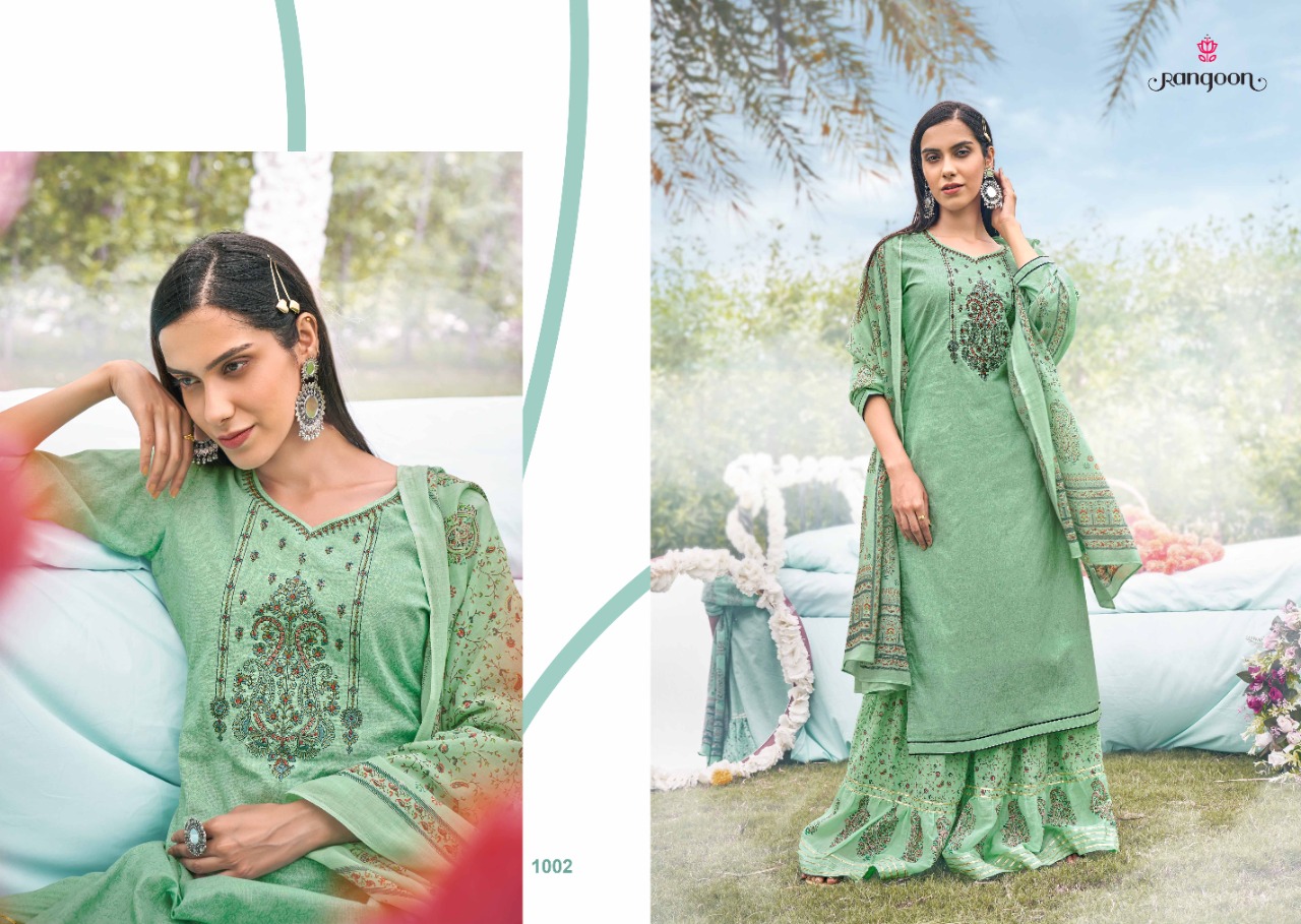 Rangoon Rashiya Designer Cotton Ready-made  Collection