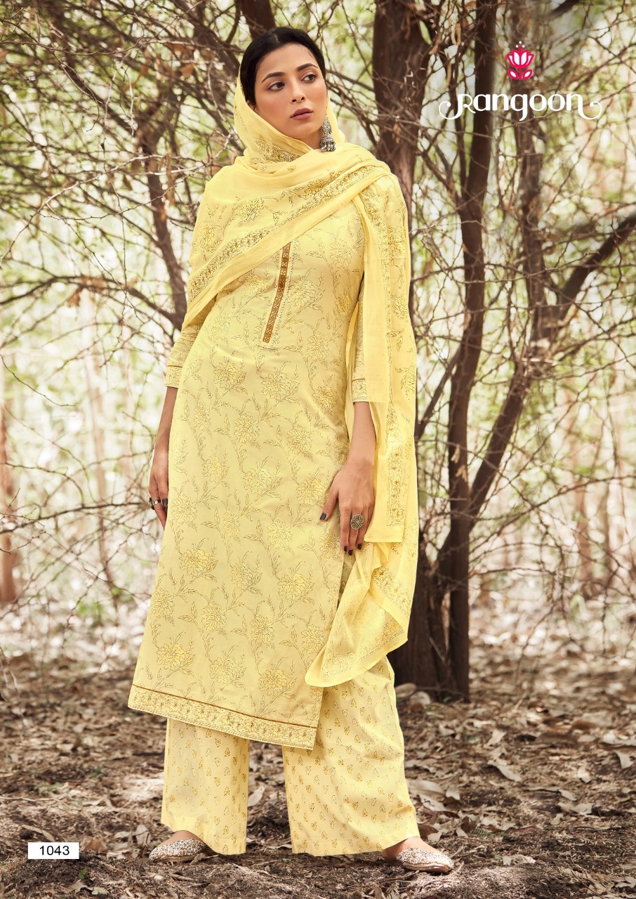 Rangoon Taranika Designer Cotton Salwar Suits Catalog