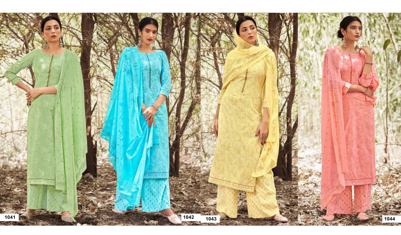 Rangoon Taranika Designer Cotton Salwar Suits Catalog