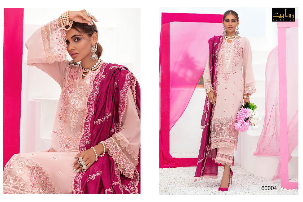 Rawayat Zainab Chotani Cotton Designer Pakistani Salwar Suits Catalog