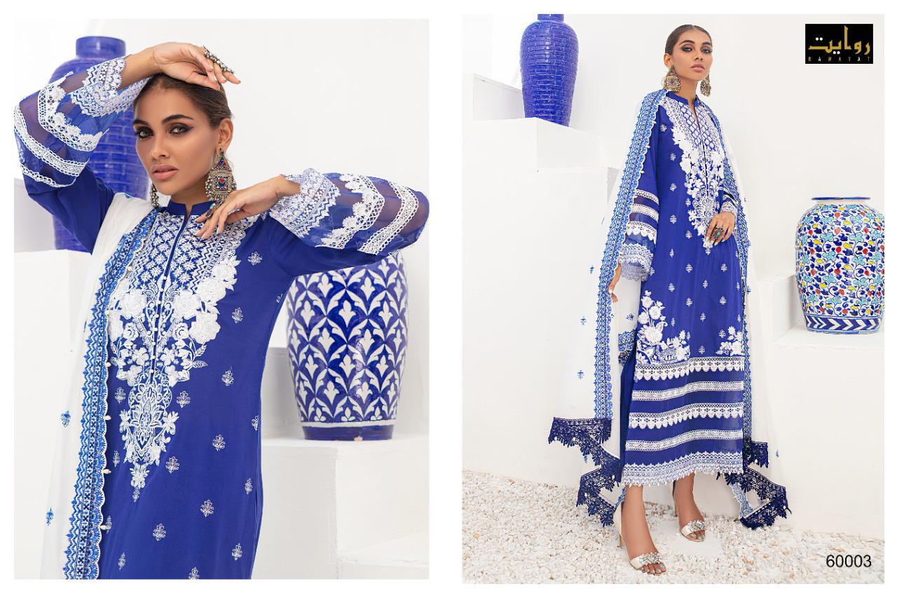 Rawayat Zainab Chotani Cotton Designer Pakistani Salwar Suits Catalog