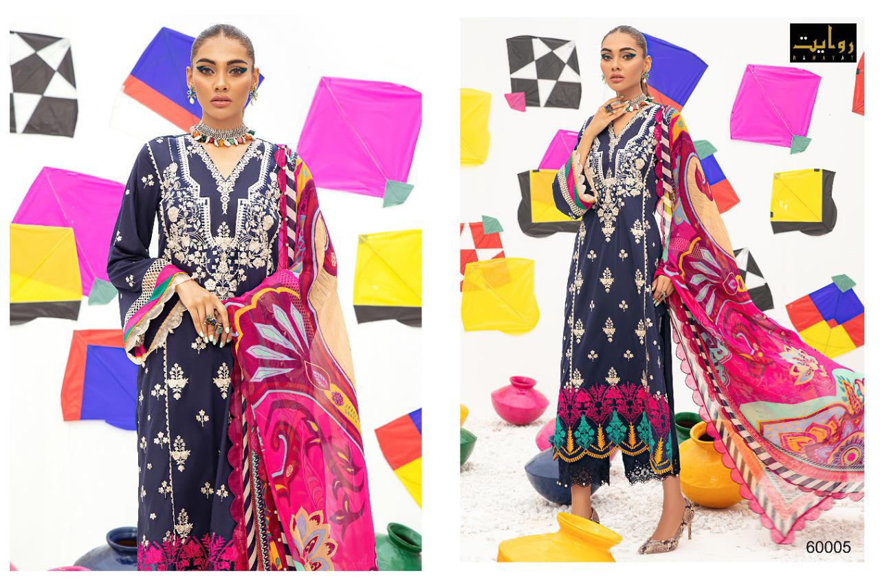 Rawayat Zainab Chotani Cotton Designer Pakistani Salwar Suits Catalog