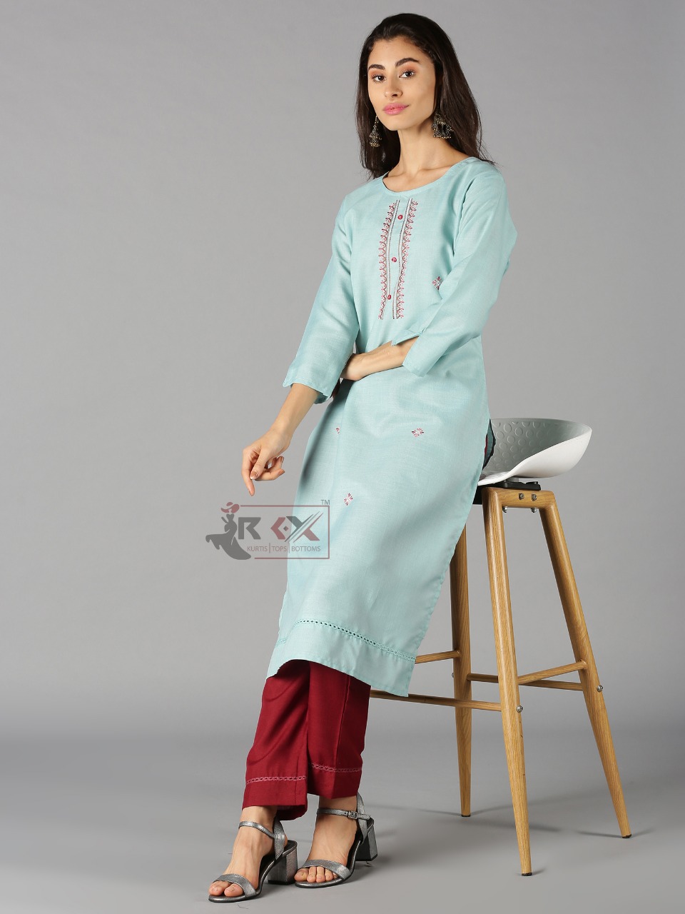 Sf Queen Vol 4 Fancy Kurtis Buy Women's Rayon Printed Kurti With Bottom