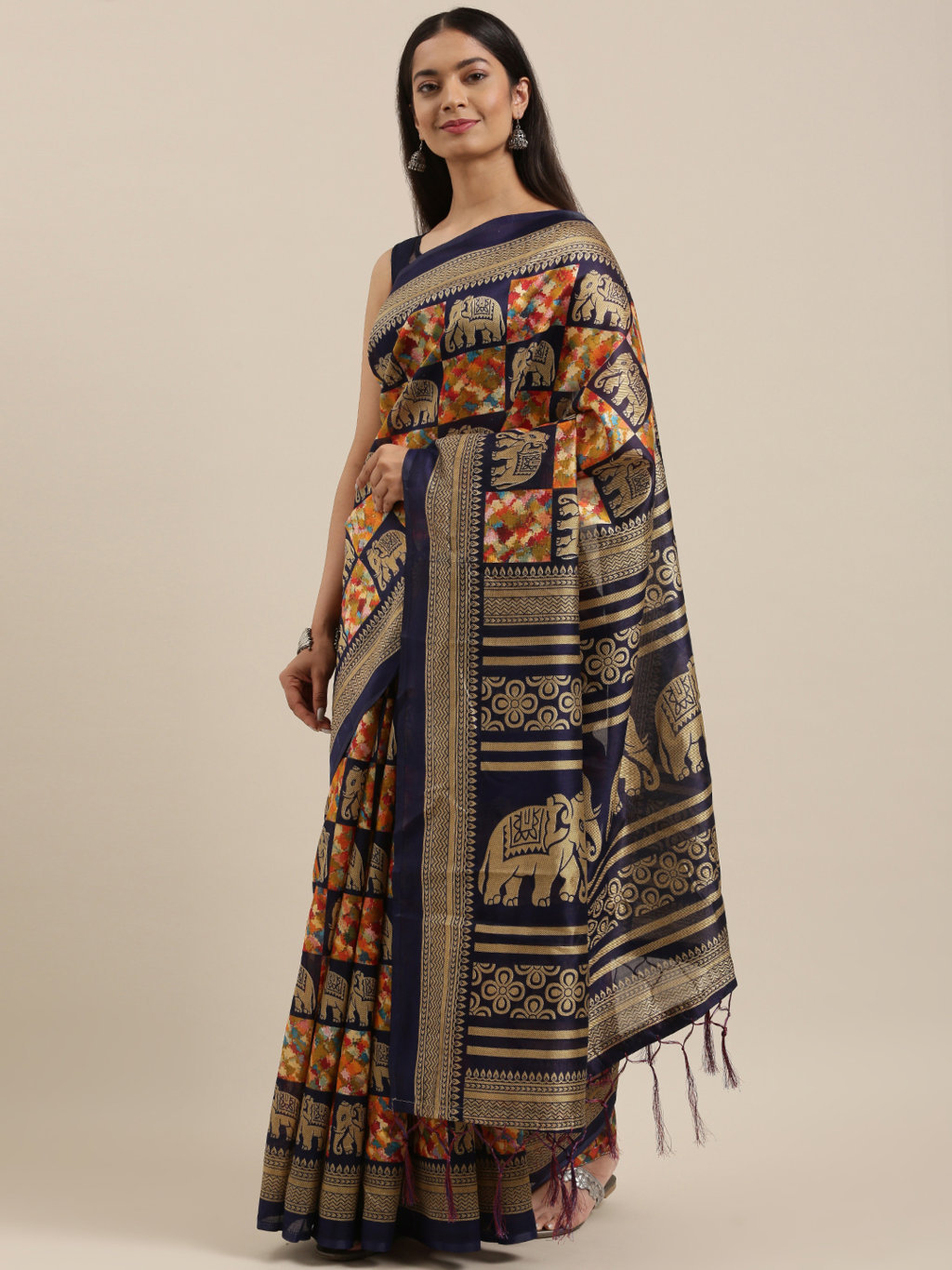 Sangam Presents Ragini Art Silk Sarees