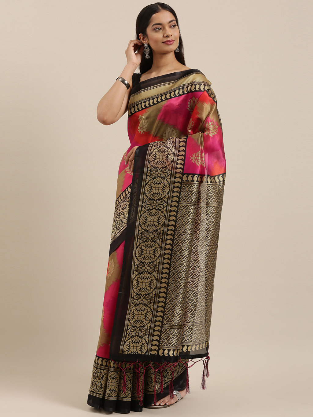 Sangam Presents Ragini Art Silk Sarees