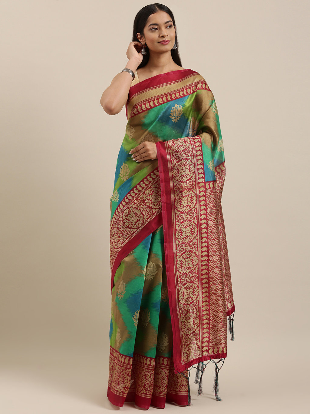 Sangam Presents Ragini Art Silk Sarees